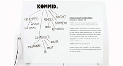 Desktop Screenshot of kommid.dk